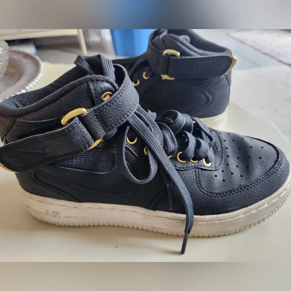 Nike Air Force 1 Mid LV8 'Anthracite' 820342-002 Size‎ 5Y